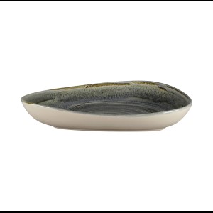 Bord diep organic Spot Peridot 240x196x45mm