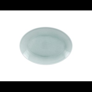 Schaal ovaal Vintage Blue 260x190mm