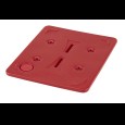 Warmte element 1/2Gn GoBox hot red