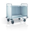 Serveerwagen open 2 bladen RVS SW 10x6-2 verzwaard