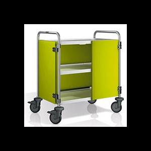 Serveerwagen open 3 bladen limoen SW 8x5-3