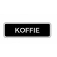 Sticker -koffie-