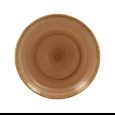 Coupebord plat Twirl Shell Ø270mm