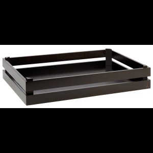 Presentatiekrat GN 1/1 "Superbox" zwart