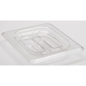 Gastronormdeksel 1/8, met greep