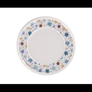 Bord plat met rand Ease Summer White Ø276mm