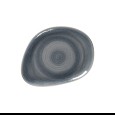 Bord plat organic Spot Jade 220x167x20mm