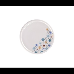 Bord plat coupe Ease Summer White Ø204mm