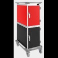 Thermobox SF180 zwart+rood 6+6 x GN 1/1 neutraal + Convectie verwarmd