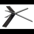 Buffetstandaard "Star" zwart