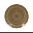 Coupebord plat Twirl Alga Ø270mm
