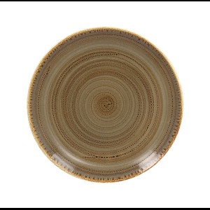 Coupebord plat Twirl Alga Ø270mm