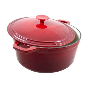 Gietijzeren pan met deksel 280mm