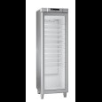 Koelkast Compact wijnkast KG410RG L1 10WV hoog met glasdeur RVS