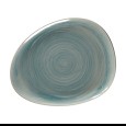 Bord plat organic Spot Saphire 280x226x22mm