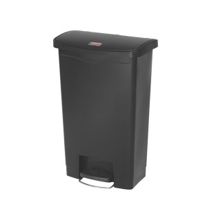 Pedaalemmer Front Step zwart, 50L