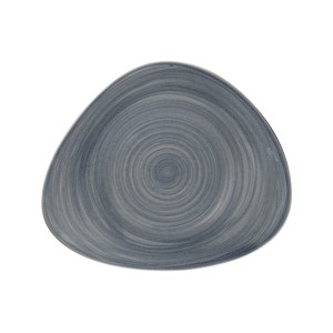 Bord plat organic Spot Jade 317x266x25mm