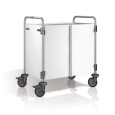 Serveerwagen gesloten 3 bladen signaal wit SW 8x5-3