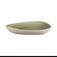 Bord diep organic Spot Emerald 240x196x45mm