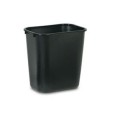 Afvalbak  "recycle" rechthoekig zwart
