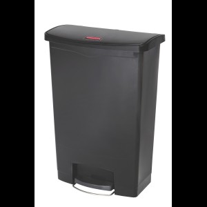 Pedaalemmer Front Step zwart, 90L