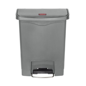 Pedaalemmer Front Step grijs, 30L