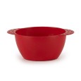 Schaal rond rood 100% plantaardig 450cc