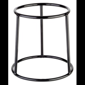Buffetstandaard rond "multi"  zwart