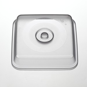 Bordendeksel gesloten 170°C transparant
