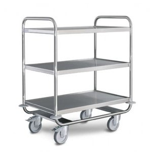 Serveerwagen 3 bladen SSW10x6-3 verzwaard