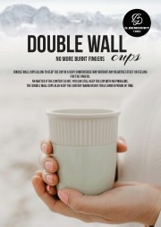Double wall cups