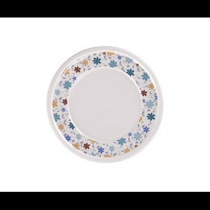 Bord plat met rand Ease Summer White Ø237mm