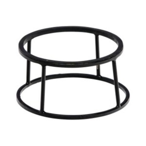 Buffetstandaard rond antislip zwart
