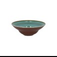 Bord extra diep rond Twirl Lagoon Ø230mm