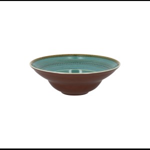 Bord extra diep rond Twirl Lagoon Ø230mm