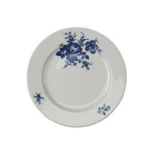 Bord XL wit Fleuri 170mm