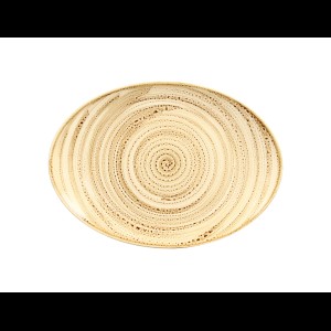 Schaal ovaal Twirl Beach 320x230mm