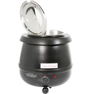 Soepketel Bistro zwart 10L
