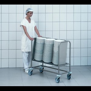 Bordenwagen eenzijdig laadbaar, hoog