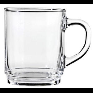 Bekerglas met oor stapelbaar hoog 250cc