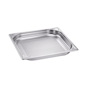 Gastronormbak  2/3 geperforeerd - 40mm diep