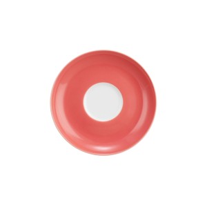 Schotel theekop rood 130mm