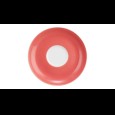 Schotel theekop rood 130mm