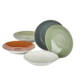 Bord diep Mix 5 kleuren