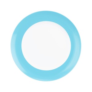 Bord blauw 225mm