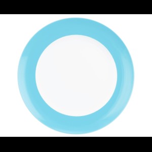 Bord blauw 225mm