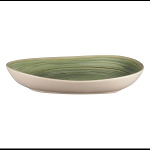 Bord diep organic Spot Emerald 280x227x50mm