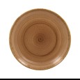 Coupebord plat Twirl Shell Ø280mm
