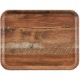 Dienblad Madeira Laminated Brown Oak 330x430mm