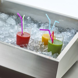 Crushed ice presentatiebak 2/1Gn RVS